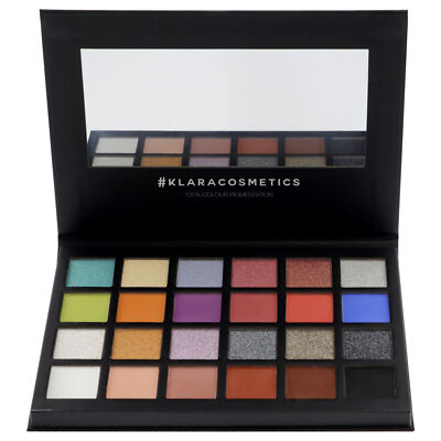 24 Eyeshadow Palette - Malibu by Klara for Women - 1.68 oz Eye Shadow
