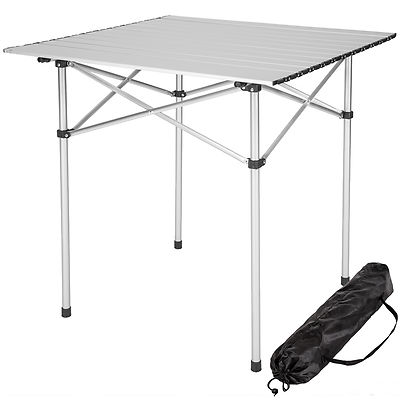 Aluminium Campingtisch Rolltisch Klapptisch Falttisch Gartentisch klappbar 