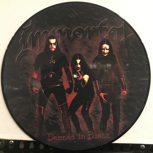 Immortal – Damned In Black LP Picture Disc 2000 Osmose