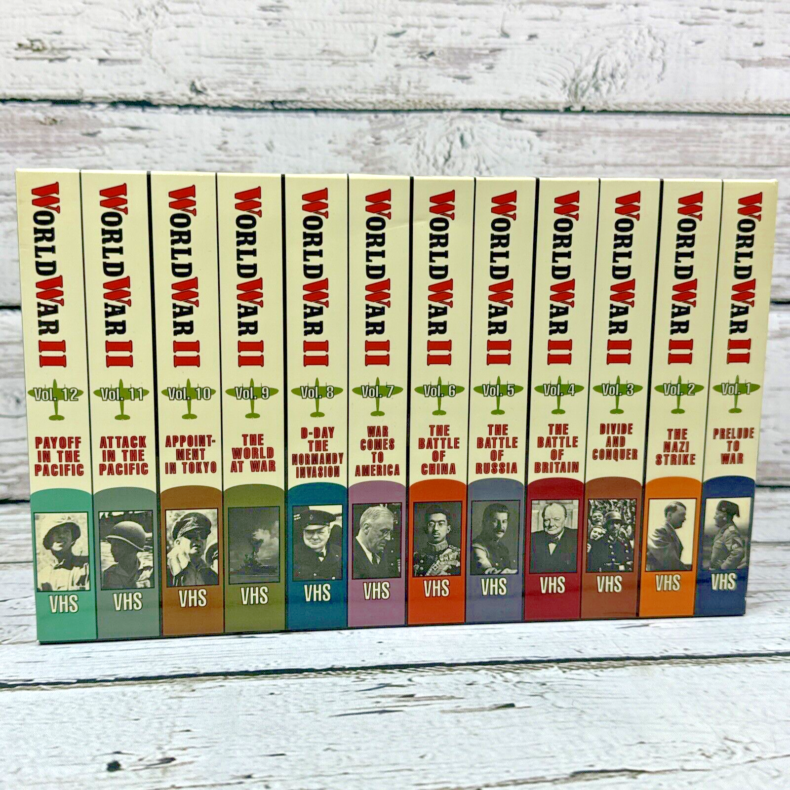 World War II - 12 Pack Set (VHS/EP) 56775001261| eBay