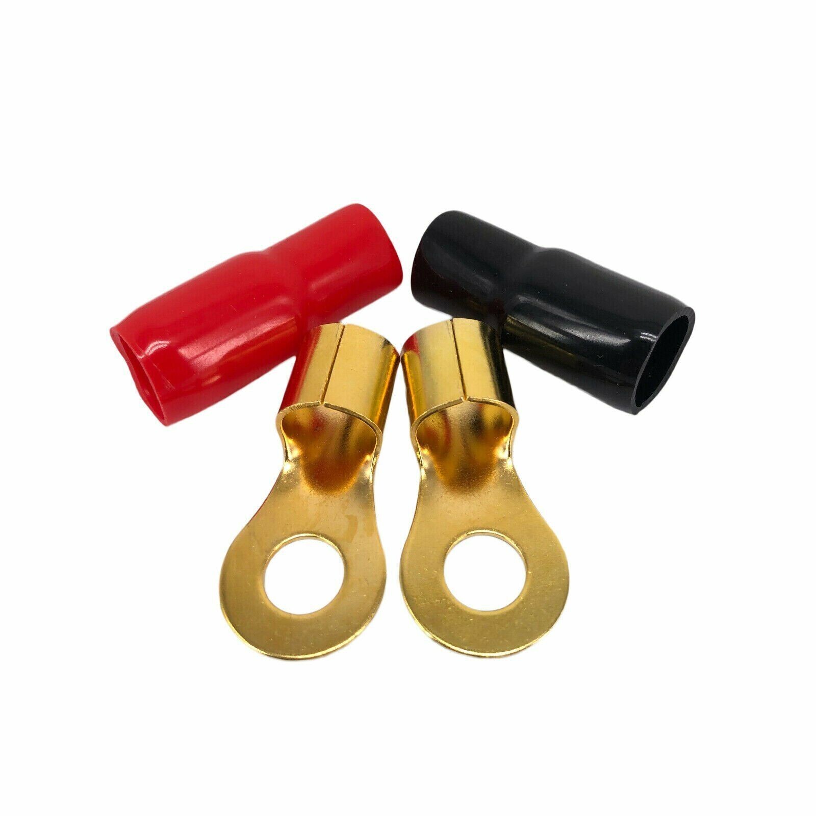 NEW X-Brand 0 Gauge Amp Kit Amplifier Install Wiring HOT 0 Ga Wire RED - 6000W