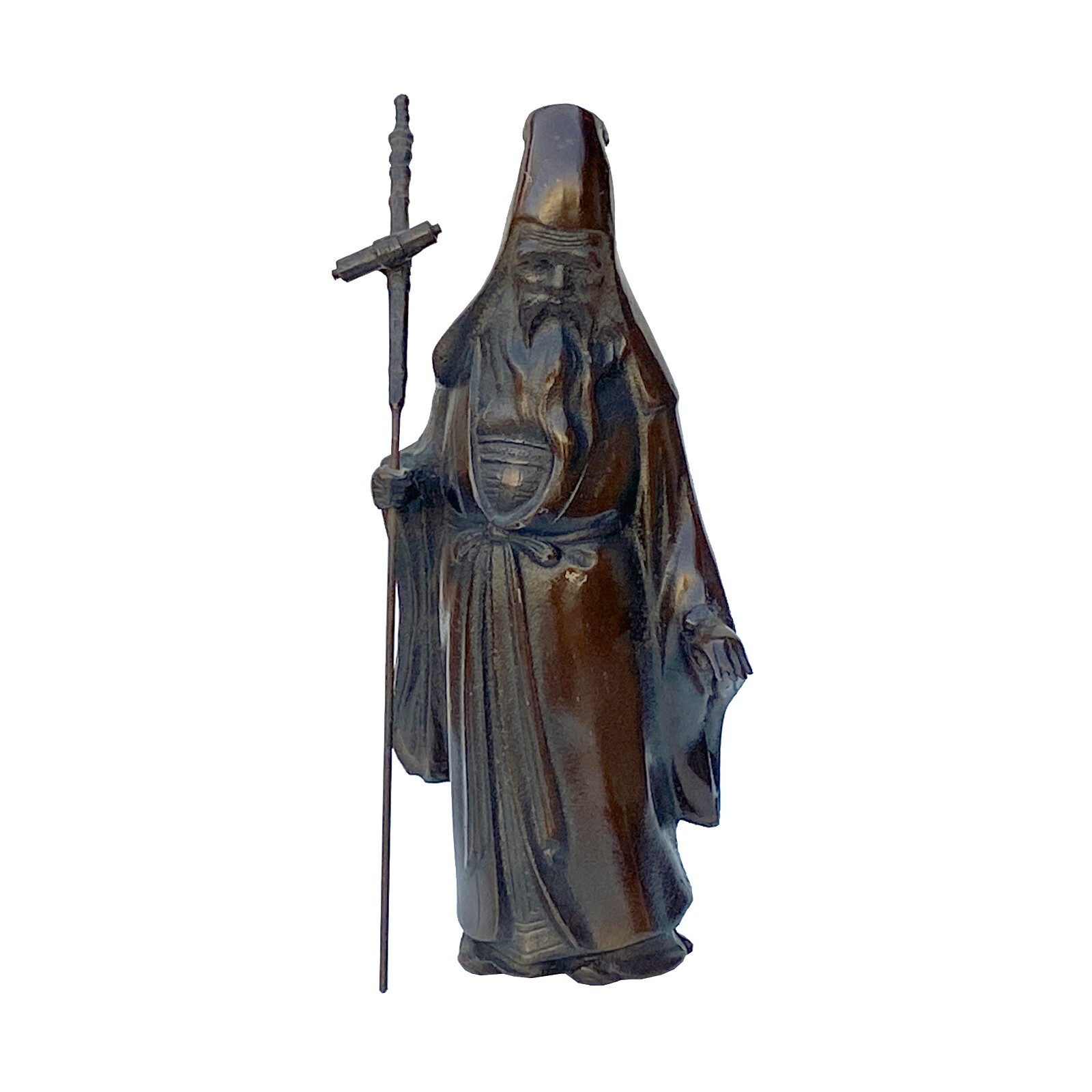 Vintage Handmade Bronze Metal Japanese Style Su Wu Figure Statue ws2510S Vintage Handmade Bronze Metal Japanese Style Su Wu Figure Statue ws2510S