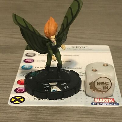 Marvel Heroclix Giant-Size X-Men 027 Siryn Uncommon 
