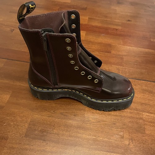 Doc Martens SINGLE Left SHOE AMPUTEE Mens 10 Side Zip Lace 11822 Book NEW