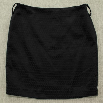 INC International Concepts Womens Mini Skirt Black Size Petite 2P Zipper