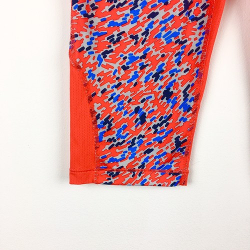 Youth Girls Nike Pro Cropped Leggings Exta Large XL Red Blue Athletic Workout