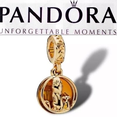AUTHENTIC PANDORA DISNEY KING LION CHARM #792029C01