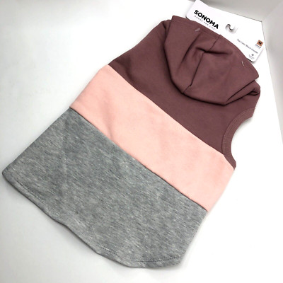 Hoodie Size Medium Color Block by Sonoma Goods for Life