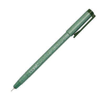 Marker Calibrated Multiliner Copic Olive 0.002in