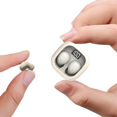 Smallest Invisible Mini Earbuds Wireless Bluetooth, Low Profile Micro Tiny Discr