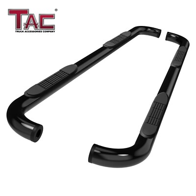 For 99-16 Ford F250/350/450/550 Super Duty Super Cab 3'' Side Step Nerf Bar Black