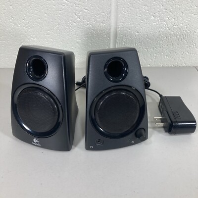 Logitech Z130 Computer System Stereo Speakers Compact Desktop