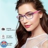 BLOEXCLU 6 Pack Reading Glasses for Women Men Blue Light Blocking Spring Hinge Computer Readers, Anti Eyestrain/Glare (6 Mixed C1, 2.5, Diopters)