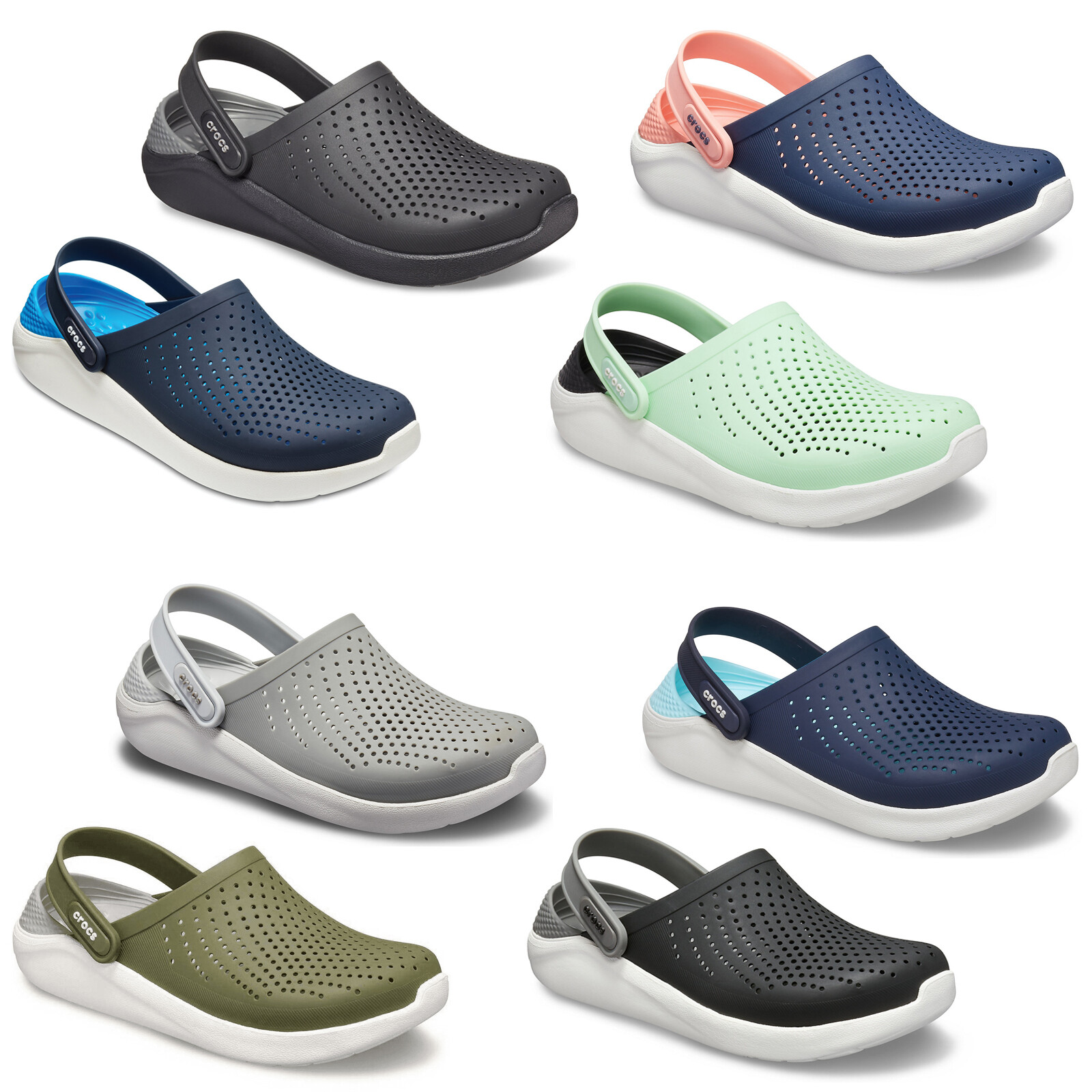 crocs slip on sandals