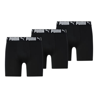 

Мужские спортивные трусы-боксеры PUMA [3 шт.], Black - black / white, Basics