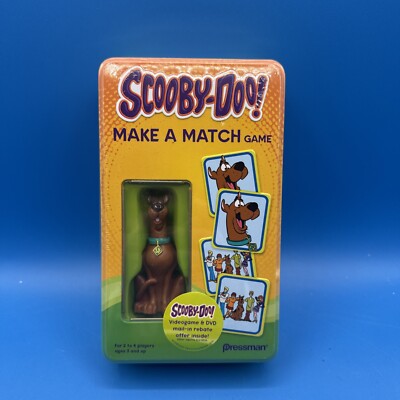 SCOOBY-DOO! MAKE A MATCH Game Pressman (2009) Sealed 
