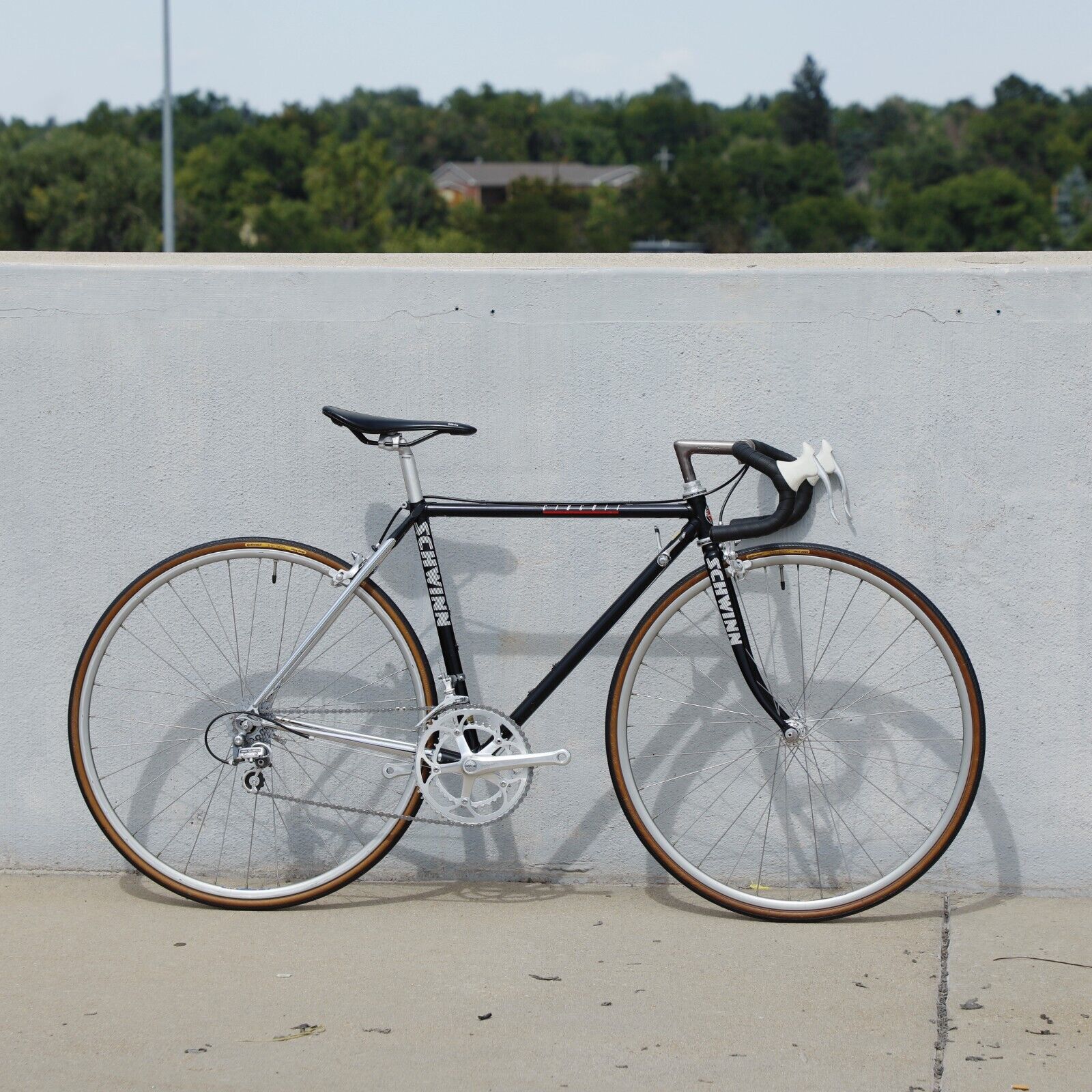 Vintage Black Schwinn Circuit Road Bike - 48.5cm - Suntour Sprint - Columbus | eBay Vintage Black Schwinn Circuit Road Bike - 48.5cm - Suntour Sprint - Columbus | eBay