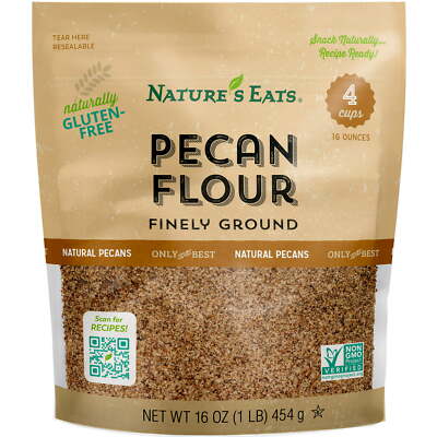 Nature's Eats Pecan Flour, Finely Ground, 16 Oz