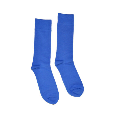 Mens Colorful Dress Crew Socks Solid Color Wedding Party Costume Prom Groomsmen