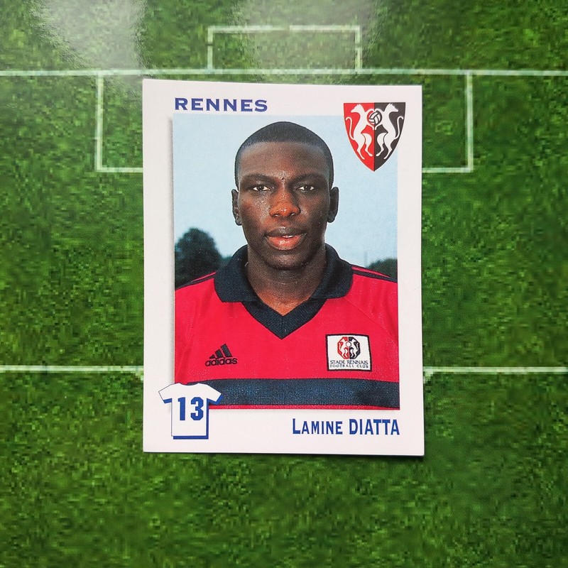 Image Panini Originale Foot 2000. Lamine Diatta #280. Rennes Stade Rennais