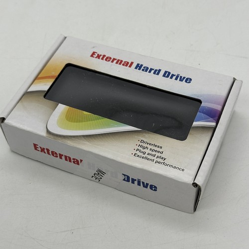 2TB External Hard Drive USB 3.0 Portable Backup Digital Storage Mac / Windows pc