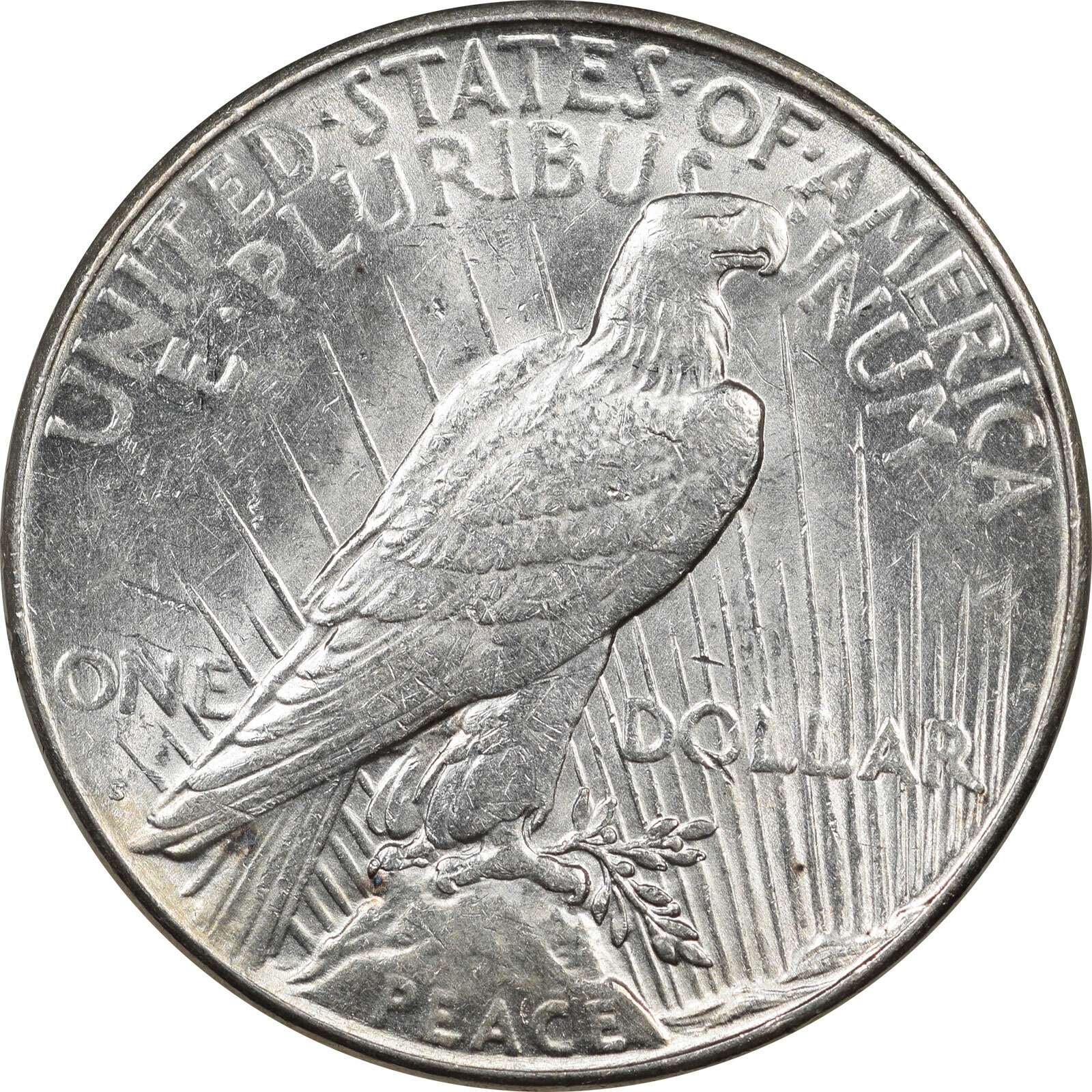1923-S PEACE DOLLAR - UNCIRCULATED