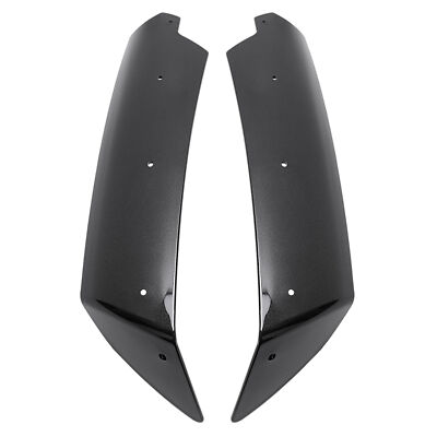 Painted Carbon Flash Spoiler Wing Side Winglets Fit Corvette C7 14-19 Stage 2