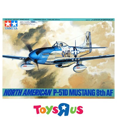 Tamiya 61040 1/48 North American P-51D Mustang 8th AF Model Kit