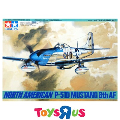 Tamiya 61040 1/48 North American P-51D Mustang 8th AF Model Kit