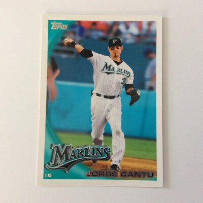 2010 Topps #618 Jorge Cantu Florida Marlins