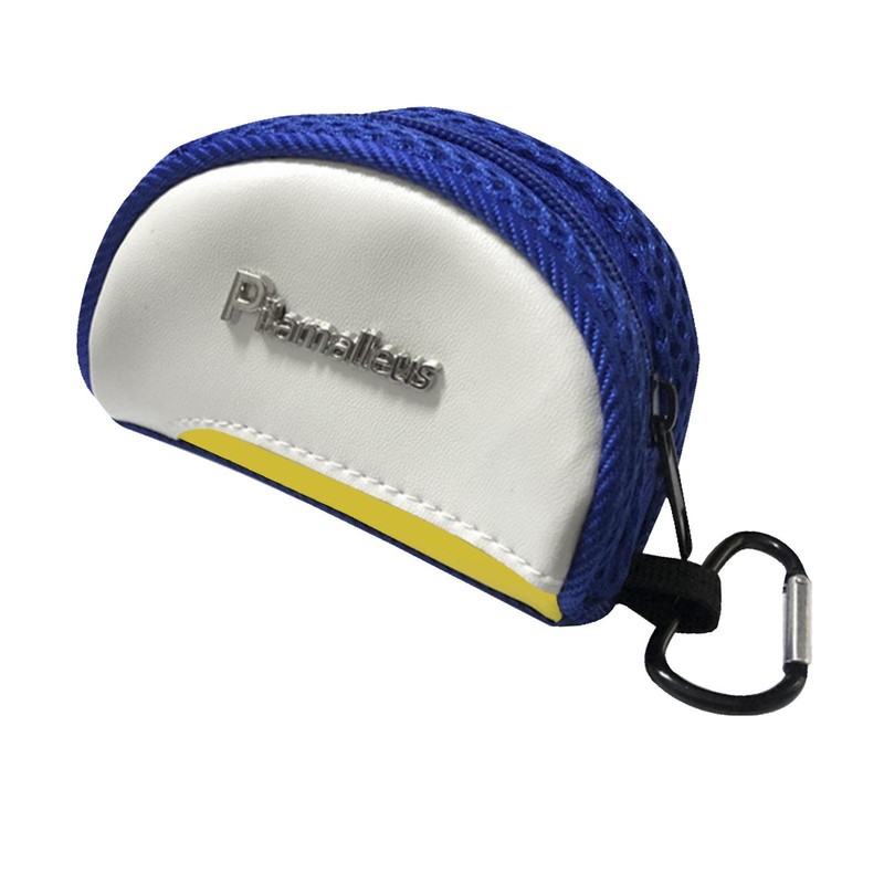 Golf Tees Bag PU Leather Golf Ball Storage Pouch Bag Mini Tees Holder Waist Belt