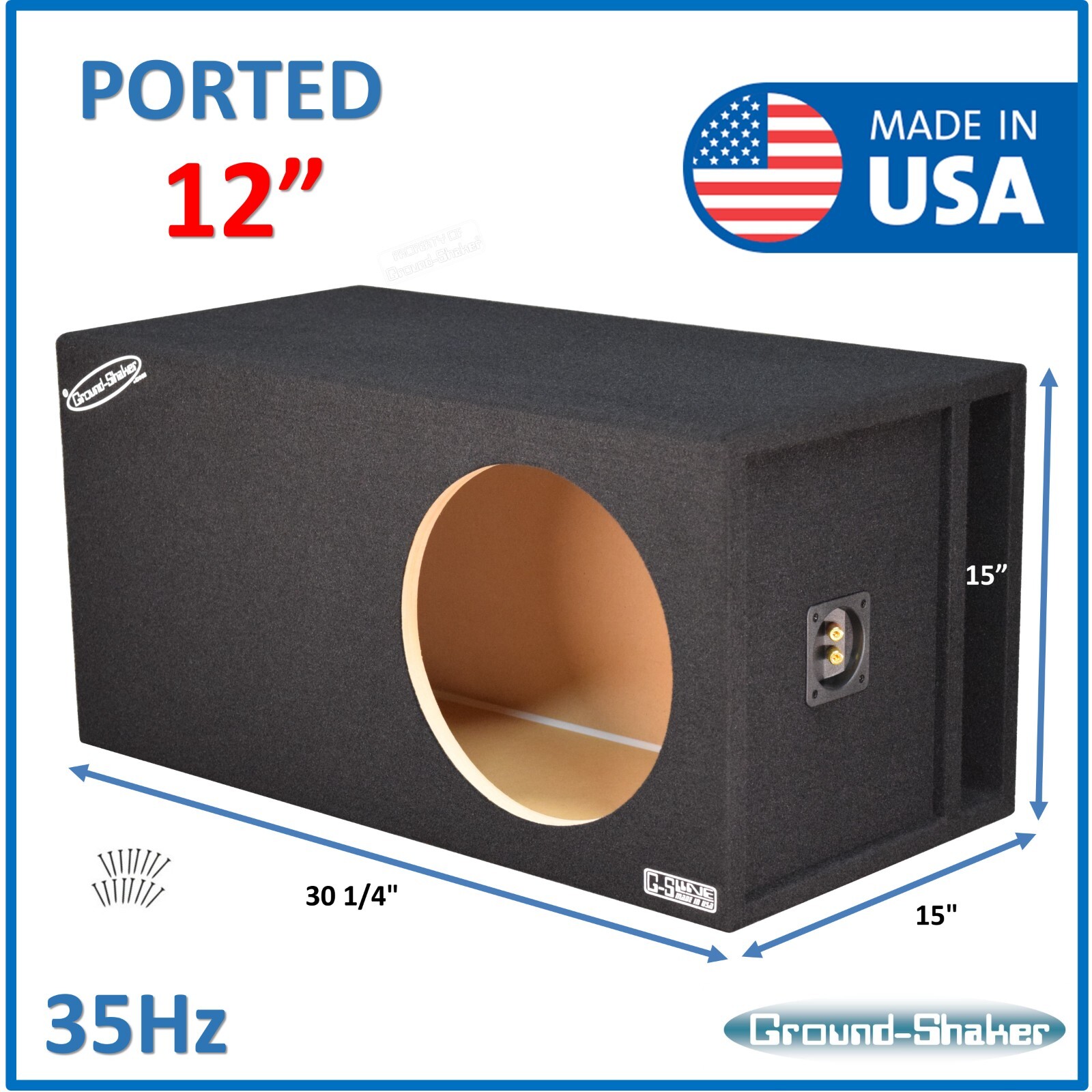 Ground Shaker 12 Subwoofer Box Subwoofer