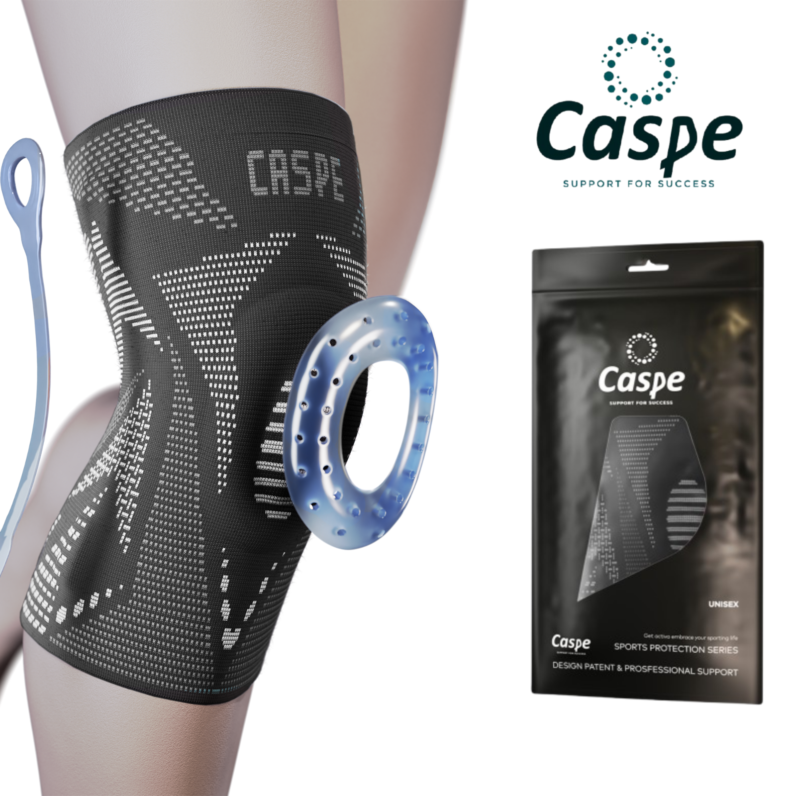 Knee Brace Compression Sleeve Support Joint Pain Arthritis Relief For Sport Gym