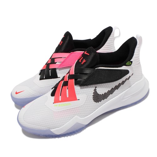 

Детские баскетбольные кроссовки Nike Zoom Flight 2 GS White Black Bright Crimson DB6708-100, Белый, Zoom Flight 2 Gs