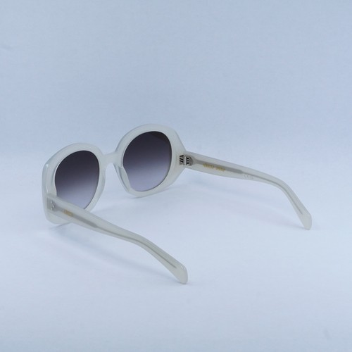 Pre-owned Celine Cl40242i 25k Milky Cream/roviex Gradient 53-20-135 Sunglasses