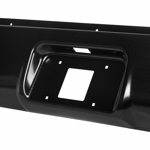 Rear Bumper Roll Pan W/ LED License For 99-06 Chevy Silverado GMC Sierra 1500