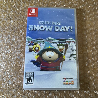 South Park Snow Day! Nintendo Switch 2024 Tested & Working Case + Game