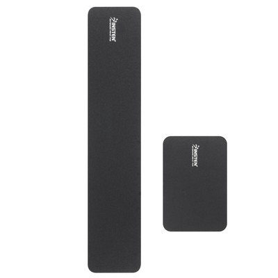 Ergonomic Mouse & Keyboard Wrist Rest Anti Slip Pad Support Cushion Set, Black M