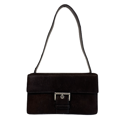 特価品セ PRADA eBay | Bag Shoulder Hair Pony Brown Archive バッグ