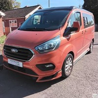 Transit Custom Limited 4 berth, 3 seat belt clever & practical Campervan
