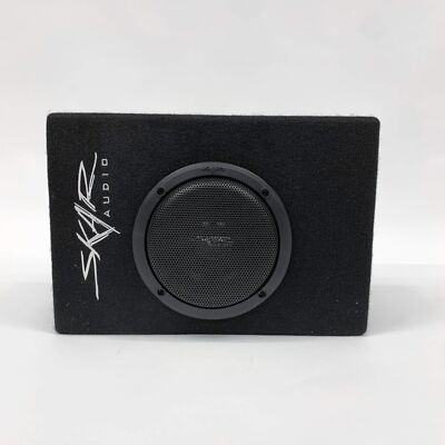 USED SKAR AUDIO EVL-1X65D4-V-LP - SINGLE 6.5'' 400W VENTED LOADED SUB BOX ENCLOSU