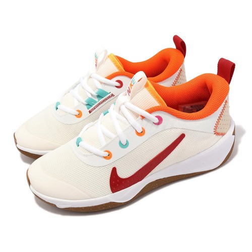 

Nike Omni Multi-Court GS Sail Цвет слоновой кости Красный Детский женский волейбольный мяч FD4630-161, Omni Multi-court Gs
