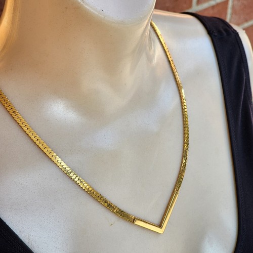★VINTAGE HOLLYWOOD★ Interlock Chain Necklace_VH2533NE072M VINTAGE HOLLYWOOD】Interlock Chain Necklace_VH2533NE072M