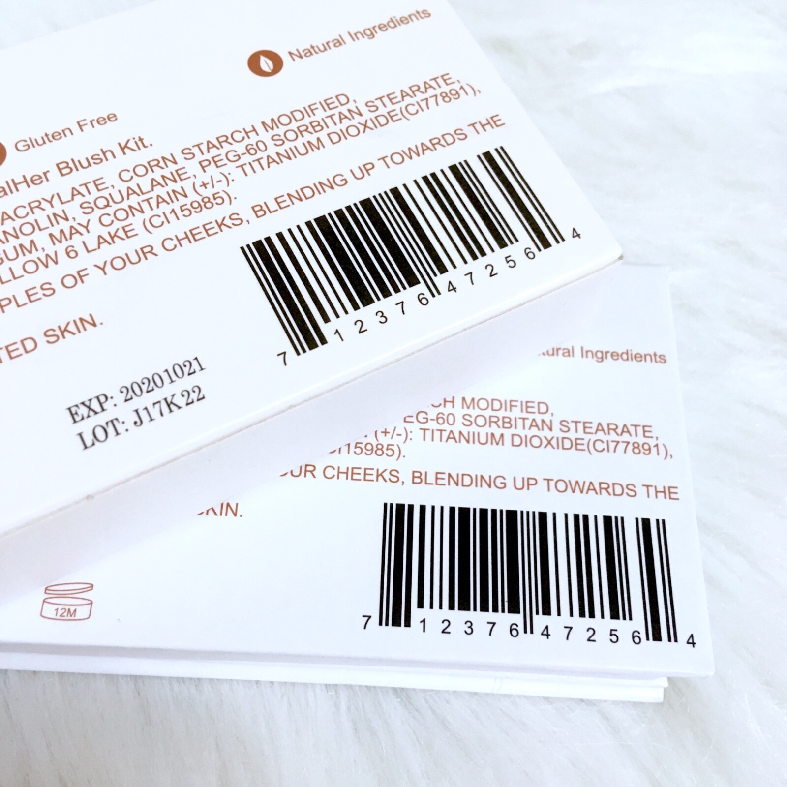 RealHer Blush Kit Palette Be Fearless Be Limitless BNIB 100% Authentic