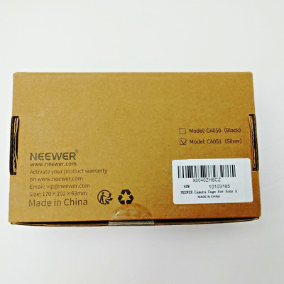 NEEWER Camera Cage for Sony Alpha 7C II Alpha 7CR A7CR QR Base Arca Type
