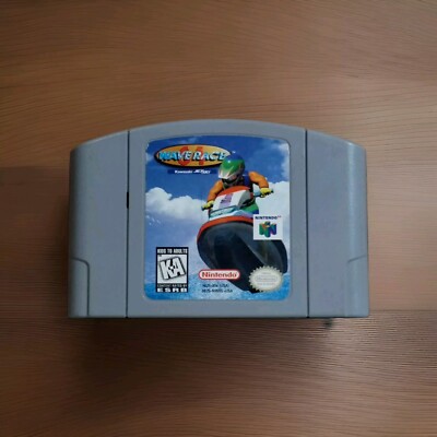 Wave Race 64 Nintendo 64 N64 Game Kawasaki JetSki/Seadoo Wave Racer/Racing Stunt