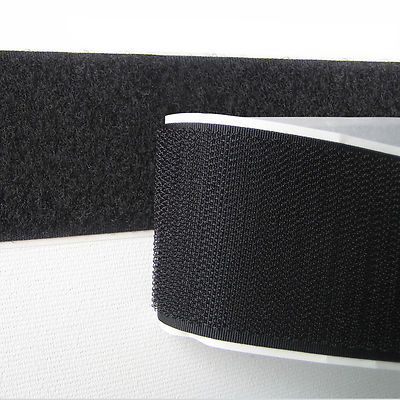 50mm//Haken-und/oder Flauschband-selbstklebend KLETTBAND-1m-