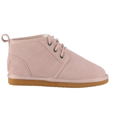 Женские розовые замшевые шлепанцы Chukkas на шнуровке Lugz Sequoia WSEQUOS-685 9