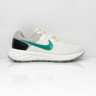 

Nike Womens Revolution 6 DC3729-008 Белые кроссовки для бега, размер 6, Белый, Revolution 6 Next Nature