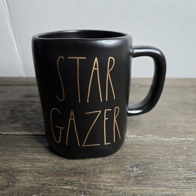 NWT Rae Dunn Artisan Star Gazer Celestial Icon Mug Witchy Double Sided 